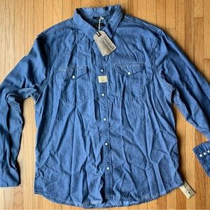 All Saints Men’s XL Western Style Button Up